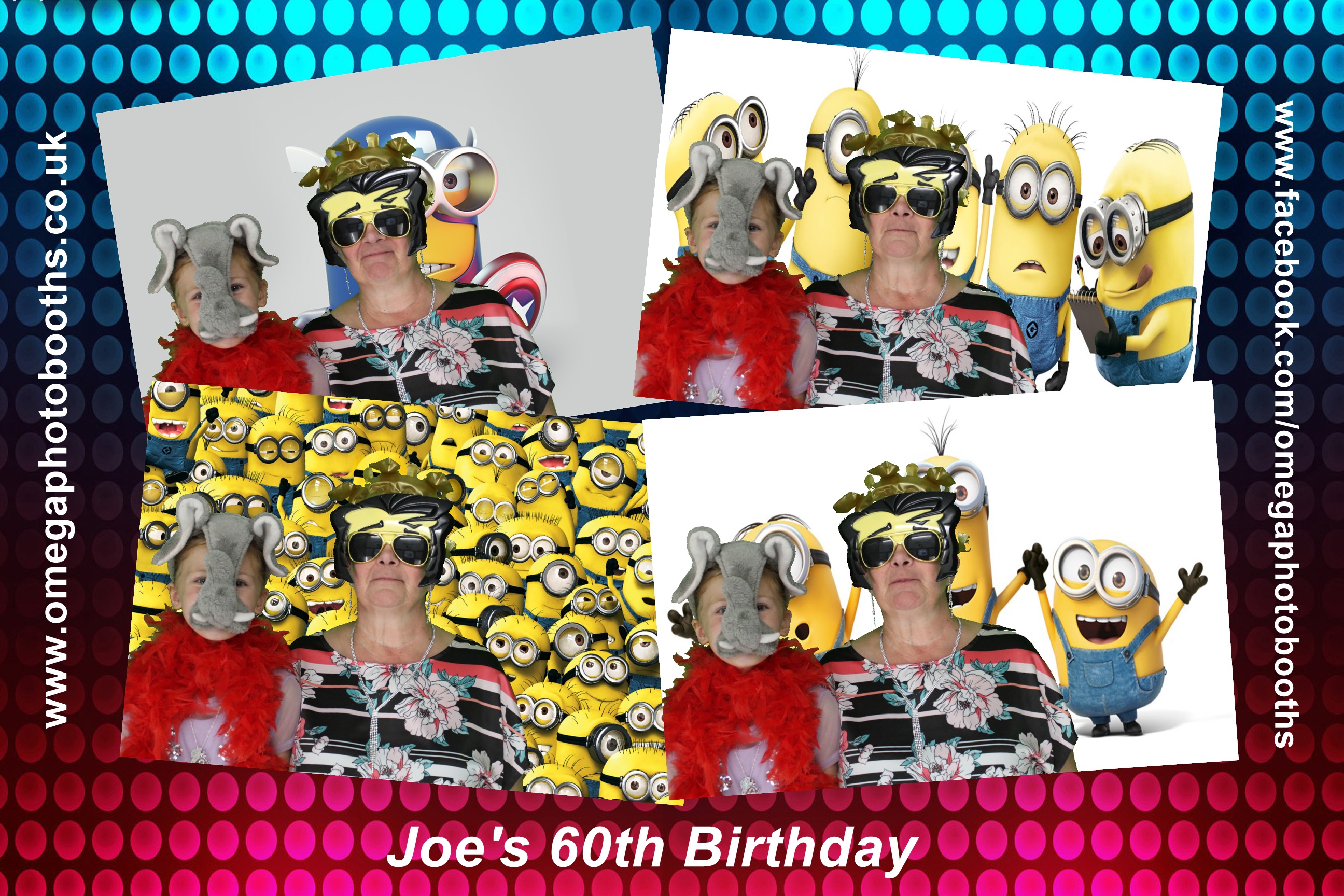 Joe's 60th | View more photos from the event at gallery.omegaphotobooths.co.uk/u/Omega-Photobooths/Joes-60th